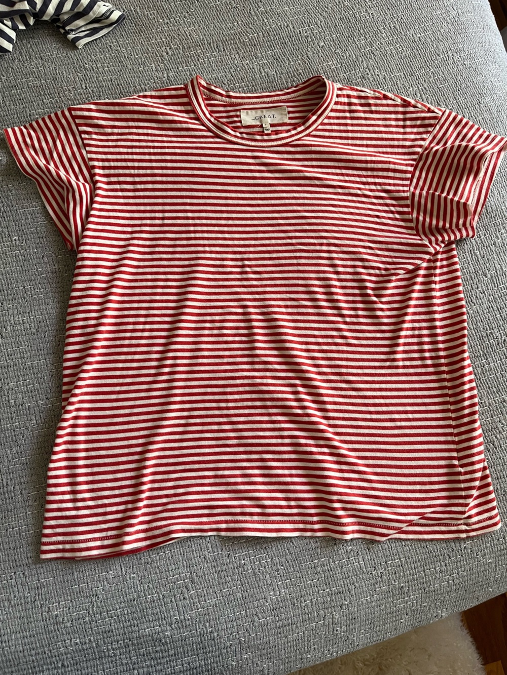 The Great Striped Tee